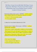 TBS Phase 3 Exam Newest 2025-2026&sol; TBS Phase 3 Exam  Preparation &sol;TBS Phase 3 Practice Exam With Complete  100 Questions And Correct Detailed Answers &vert;Already  Graded A&plus;&lpar;Newest Version&excl;&rpar; 