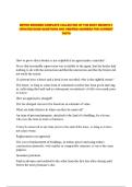 METRO BROKERS PACKAGED EXAMS&colon; FULLY UPDATED SET OF EXAMINATION QUESTIONS WITH VERIFIED CORRECT ANSWERS IN THE MOST RECENT VERSION