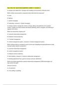WGU C954 TEST QUESTIONS ANSWERED CORRECTLY GRADED A&plus;