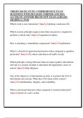 CBROPS 200-201 STUDY COMPREHENSIVE EXAM  QUESTIONS WITH DETAILED VERIFIED AND 100&percnt;  ACCURATE ANSWERS BRAND NEW EXAM ALREADY  GRADED A&plus; PASS 