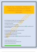 ASA BV 201 - MARKET APPROACH - PRACTICE QUESTIONS WITH VERIFIED ANSWERS&period; A&plus; GRADE 2025&sol;2026&period;