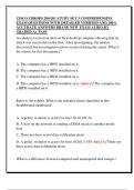 CISCO CBROPS 200-201 STUDY SET 3 COMPREHENSIVE  EXAM QUESTIONS WITH DETAILED VERIFIED AND 100&percnt;  ACCURATE ANSWERS BRAND NEW EXAM ALREADY  GRADED A&plus; PASS 