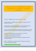 BIO 141 EXAM 1 QUESTIONS WITH VERIFIED ANSWERS&period; A&plus; GRADE 2025&sol;2026&period;