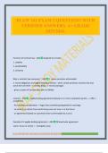 BLAW 341 EXAM 2 QUESTIONS WITH VERIFIED ANSWERS&period; A&plus; GRADE 2025&sol;2026&period;