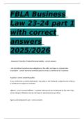  FBLA Business Law 23&period;docx