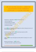 BLAW 341 BUNDLED EXAMS QUESTIONS WITH VERIFIED ANSWERS 100&percnt; PASS&period;