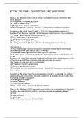 ECON 125 FINAL QUESTIONS AND ANSWERS
