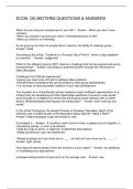 ECON 125 MIDTERM QUESTIONS & ANSWERS