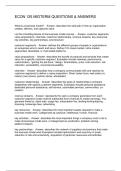 ECON 125 MIDTERM QUESTIONS & ANSWERS