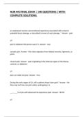 NUR 443 FINAL EXAM &vert; 140 QUESTIONS &vert; WITH COMPLETE SOLUTIONS&period;