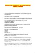 &lpar;NEWEST&rpar; ISSA CPR AND AED TEST QUESTIONS AND CORRECT ANSWERS