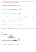 PKSC 4300 - Test 1 - Winding QUESTIONS AND CORRECT DETAILED  ANSWERS WITH COMPLETE SOLUTIONS  &vert; GRADED A&plus;