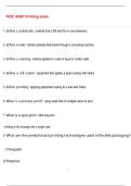 PKSC 4300&colon; Printing exam QUESTIONS AND CORRECT DETAILED  ANSWERS WITH COMPLETE SOLUTIONS  &vert; GRADED A&plus;