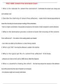 PKSC 4300&colon; Solvent-Free lamination Exam QUESTIONS AND CORRECT DETAILED  ANSWERS WITH COMPLETE SOLUTIONS  &vert; GRADED A&plus;