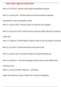 PKSC 4300&colon; Type of Charts Exam  QUESTIONS AND CORRECT DETAILED  ANSWERS WITH COMPLETE SOLUTIONS  &vert; GRADED A&plus;