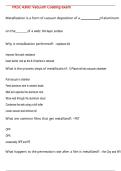 PKSC 4300&colon; Vacuum Coating exam QUESTIONS AND CORRECT DETAILED  ANSWERS WITH COMPLETE SOLUTIONS  &vert; GRADED A&plus;