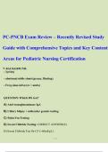PC-PNCB Exam &vert; Complete Review with Comprehensive Topics and Key Content Areas &vert; Verified Test Bank