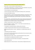 SECURITY OFFICER DC EXAM QUESTIONS AND ANSWERS GRADED A&plus;