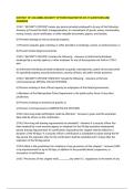 DISTRICT OF COLUMBIA SECURITY OFFICER EXAM NOTES CH 21 QUESTIONS AND ANSWERS