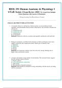 BIOL 251 Human Anatomy & Physiology I  w&sol;Lab Module 2 Exam Review &lpar;2025&rpar; 70&plus; Long-Form Multiple Choice Questions with Answers & Rationales  &lpar;Portage Learning &vert; LockDown Browser Format&rpar; 