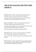 APRP ACTUAL EXAM Q&A 2026 STUDY GUIDE GRADED A&plus;