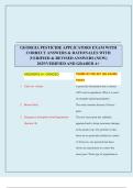 GEORGIA PESTICIDE APPLICATORS EXAM WITH CORRECT ANSWERS & RATIONALES WITH &vert;VERIFIED & REVISED ANSWERS &lpar;NEW&rpar; 2025&sol;VERIFIED AND GRADED A&plus;