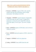 BISC 101 LAB EXAM QUESTIONS WITH  COMPLETE SOLUTIONS GRADED A&plus;&period;