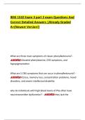 IBSS 1532 Exam 3 part 2 exam Questions And  Correct Detailed Answers &vert;Already Graded  A&plus;&lpar;Newest Version&excl;&rpar;