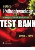 Porth’s Pathophysiology – 10th Edition | Norris | Complete Test Bank