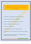 CSM FINAL EXAM QUESTIONS WITH VERIFIED ANSWERS&period; A&plus; GRADE 2025&sol;2026