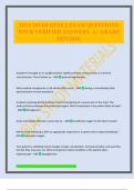 DEN 103AB-QUIZ 2 EXAM QUESTIONS WITH VERIFIED ANSWERS&period; A&plus; GRADE 2025&sol;2026&period;