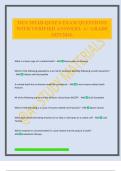 DEN 103AB-QUIZ 6 EXAM QUESTIONS WITH VERIFIED ANSWERS&period; A&plus; GRADE 2025&sol;2026