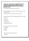 MRCP PART 1&colon; PSYCHIATRY COMPREHENSIVE EXAM  QUESTIONS WITH DETAILED VERIFIED AND 100&percnt;  ACCURATE ANSWERS BRAND NEW EXAM ALREADY  GRADED A&plus; PASS 
