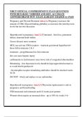MRCP OFFICIAL COMPREHENSIVE EXAM QUESTIONS  WITH DETAILED  VERIFIED AND 100&percnt; ACCURATE  ANSWERS BRAND NEW  EXAM ALREADY GRADED A&plus; PASS