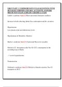 MRCP PART 1 COMPREHENSIVE EXAM QUESTIONS WITH  DETAILED VERIFIED AND 100&percnt; ACCURATE ANSWERS  BRAND NEW EXAM ALREADY GRADED A&plus; PASS 