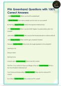 FFA Greenhand Questions with 100&percnt;  Correct Answers
