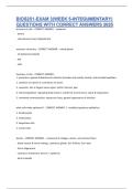 BIOS251-EXAM 3&lpar;WEEK 5-INTEGUMENTARY&rpar; QUESTIONS WITH CORRECT ANSWERS 2025