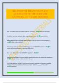 HAZWOPER TRAINING EXAM QUESTIONS WITH VERIFIED ANSWERS&period; A&plus; GRADE 2025&sol;2026&period;