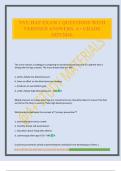 NYU HAP EXAM 1 QUESTIONS WITH VERIFIED ANSWERS&period; A&plus; GRADE 2025&sol;2026&period;