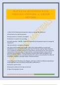 HAP EXAM QUESTIONS WITH VERIFIED ANSWERS&period; A&plus; GRADE 2025&sol;2026&period;