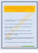 HAP PRODUCT EXAM QUESTIONS WITH VERIFIED ANSWERS&period; A&plus; GRADE 2025&sol;2026&period;
