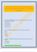 HAP BUNDLED EXAMS QUESTIONS WITH VERIFIED ANSWERS 100&percnt; PASS&period;