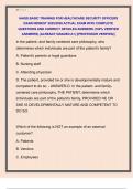 IAHSS BASIC TRAINING FOR HEALTHCARE SECURITY OFFICERS  EXAM NEWEST 2025&sol;2026 ACTUAL EXAM WITH COMPLETE  QUESTIONS AND CORRECT DETAILED ANSWERS &lpar;100&percnt; VERIFIED  ANSWERS&rpar; &vert;ALREADY GRADED A&plus;&vert; &vert;&vert;PROFESSOR VERIFIED&vert;&vert; 