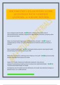 HSC1100 UNIT 1 EXAM STUDY GUIDE QUESTIONS WITH VERIFIED ANSWERS&period; A&plus; GRADE 2025&sol;2026&period;