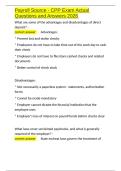 Payroll Source - CPP Exam Actual Questions and Answers 2026&period;docx