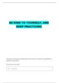 NRSG 4604 QUIZ 1 QUESTIONS WITH 100&percnt; CORRECT ANSWERS