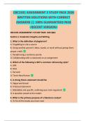 CBC1501 ASSIGNMENT 2 STUDY PACK 2026  WRITTEN SOLUTIONS WITH CORRECT  ANSWERS &vert;&vert; 100&percnt; GUARANTEED PASS  <RECENT VERSION> 