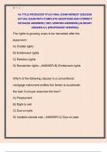 NJ TITLE PRODUCER TITLE FINAL EXAM NEWEST 2025&sol;2026  ACTUAL EXAM WITH COMPLETE QUESTIONS AND CORRECT  DETAILED ANSWERS &lpar;100&percnt; VERIFIED ANSWERS&rpar; &vert;ALREADY  GRADED A&plus;&vert; &vert;&vert;PROFESSOR VERIFIED&vert;&vert;