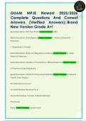 GUAM MPJE Newest 2025&sol;2026  Complete Questions And Correct  Answers &lpar;Verified Answers&rpar;&vert;Brand  New Version Grade A&plus;&excl; 