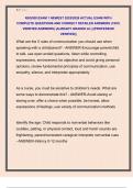 NSG300 EXAM 1 NEWEST 2025&sol;2026 ACTUAL EXAM WITH  COMPLETE QUESTIONS AND CORRECT DETAILED ANSWERS &lpar;100&percnt;  VERIFIED ANSWERS&rpar; &vert;ALREADY GRADED A&plus;&vert; &vert;&vert;PROFESSOR  VERIFIED&vert;&vert;